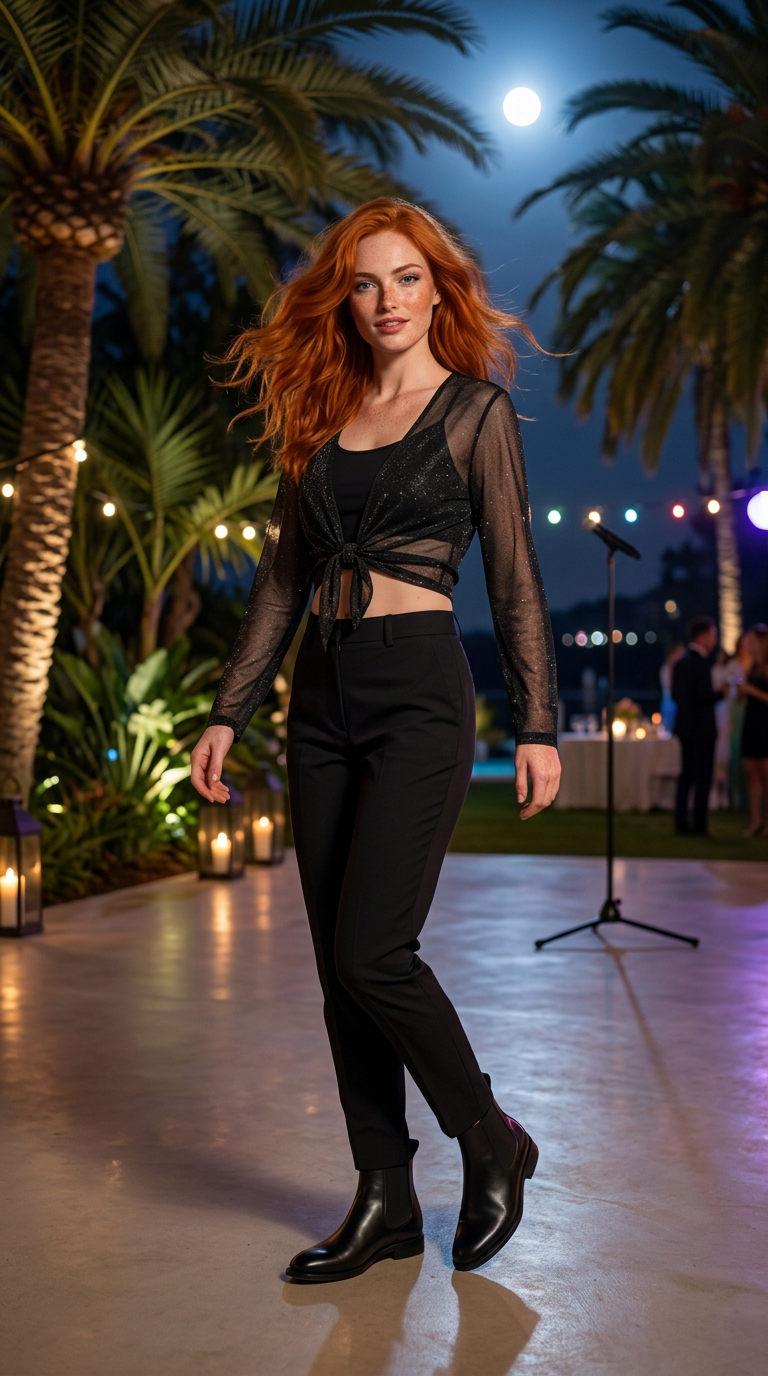 Tropical Temptation AI fashion look 4