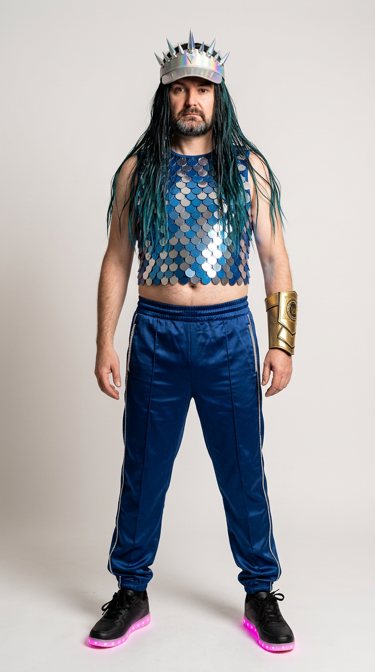 Champion's Entrance AI fashion look 3