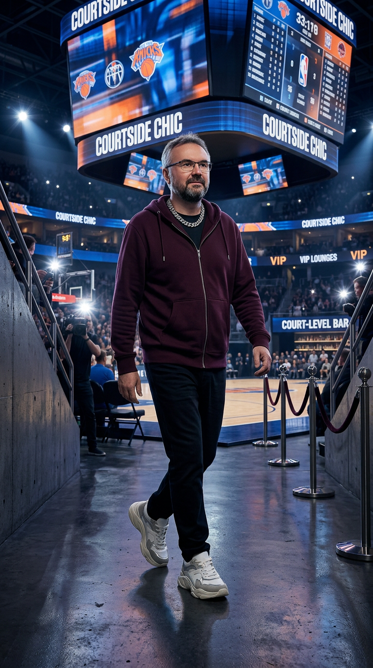 Courtside Chic AI fashion look 2