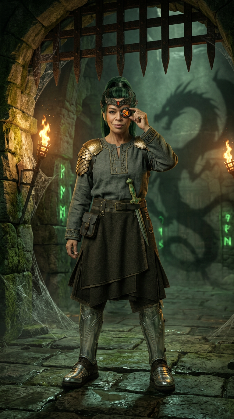 Dungeons and Dragons AI fashion look 5