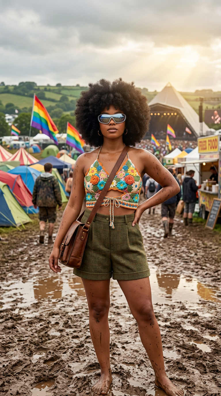 Glastonbury AI fashion look 6