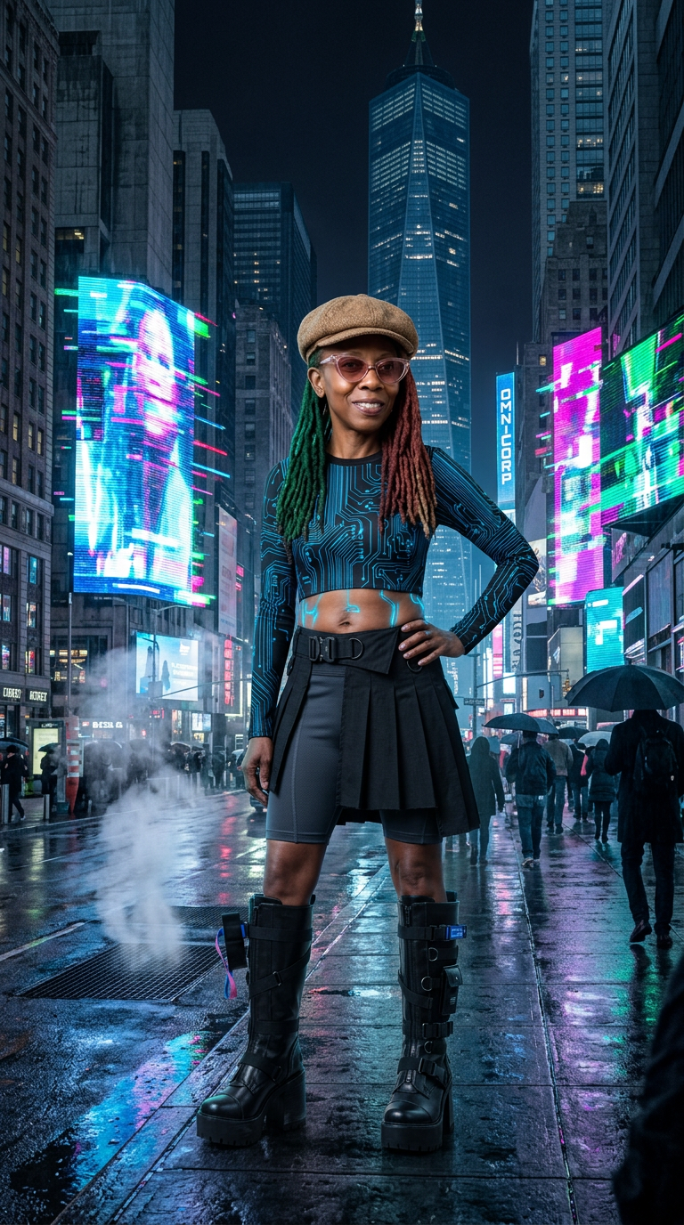 Zero Hour Couture AI fashion look 4