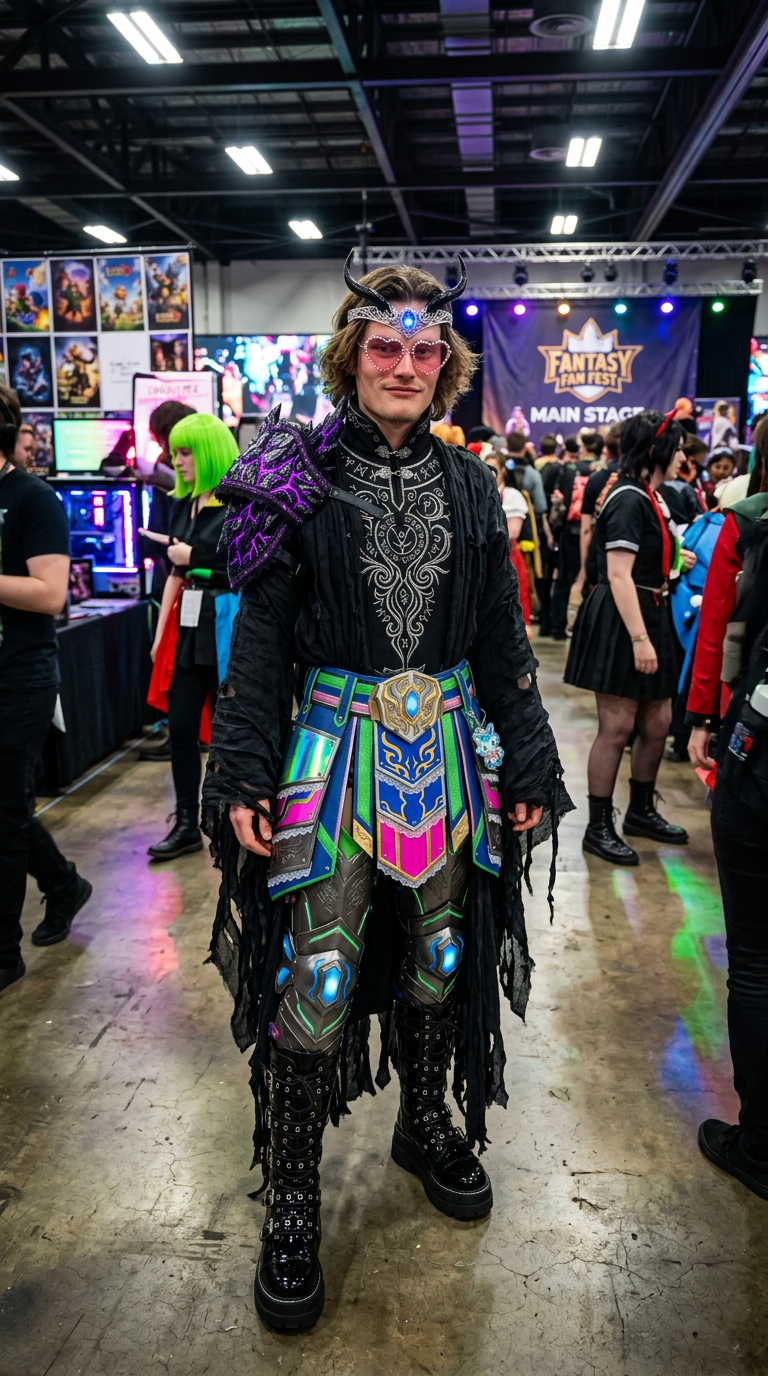 Fantasy Fan Fest AI fashion look 2