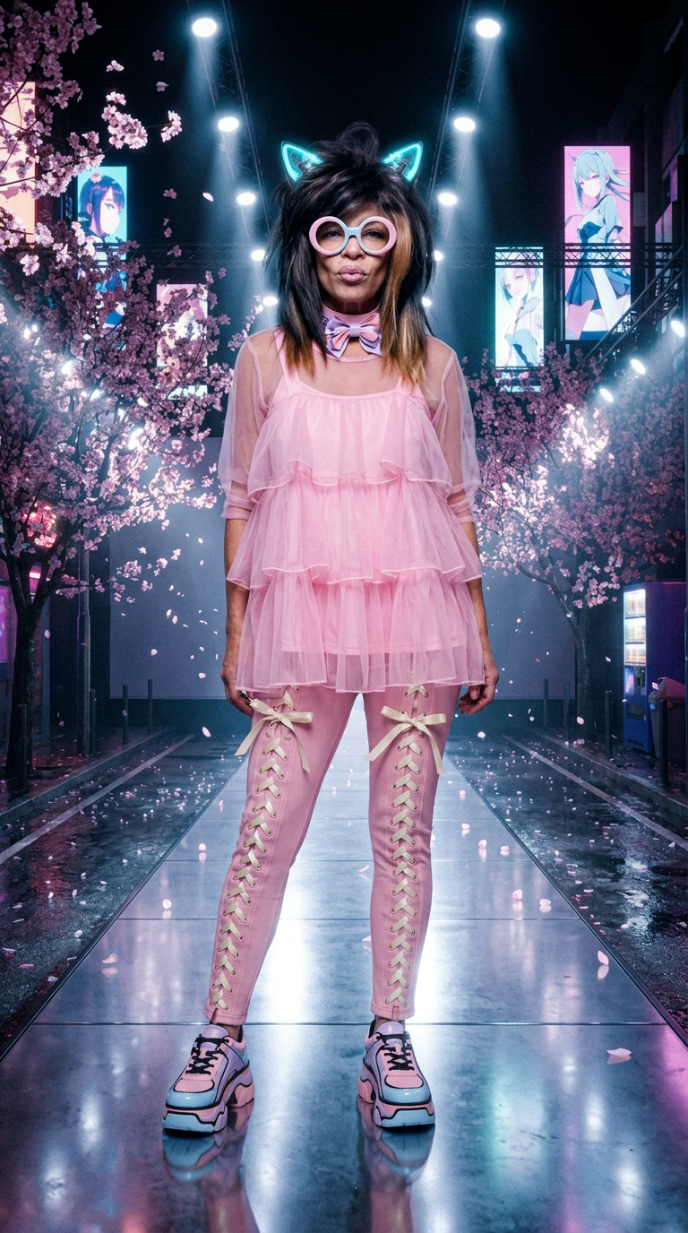 Tokyo Street AI fashion look 2