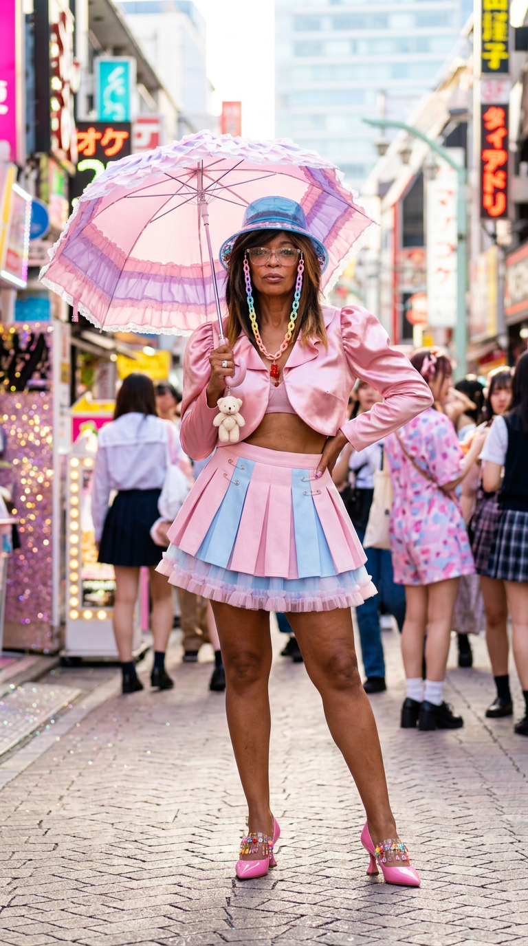 Harajuku Takeshita AI fashion look 3