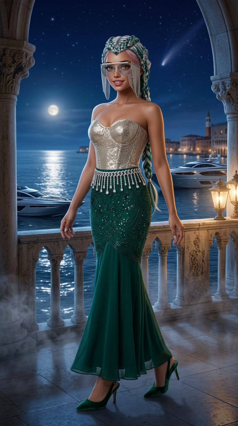 Grand Cruise Glamour AI fashion look 3