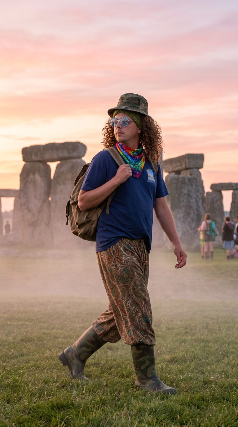 Glastonbury AI fashion look 2